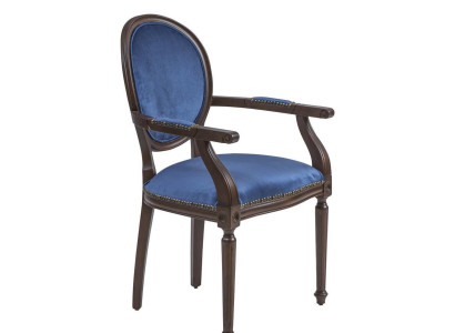 Classic Style new Dining room Chair Upholstered Seat Chair with Armrests Furnishings